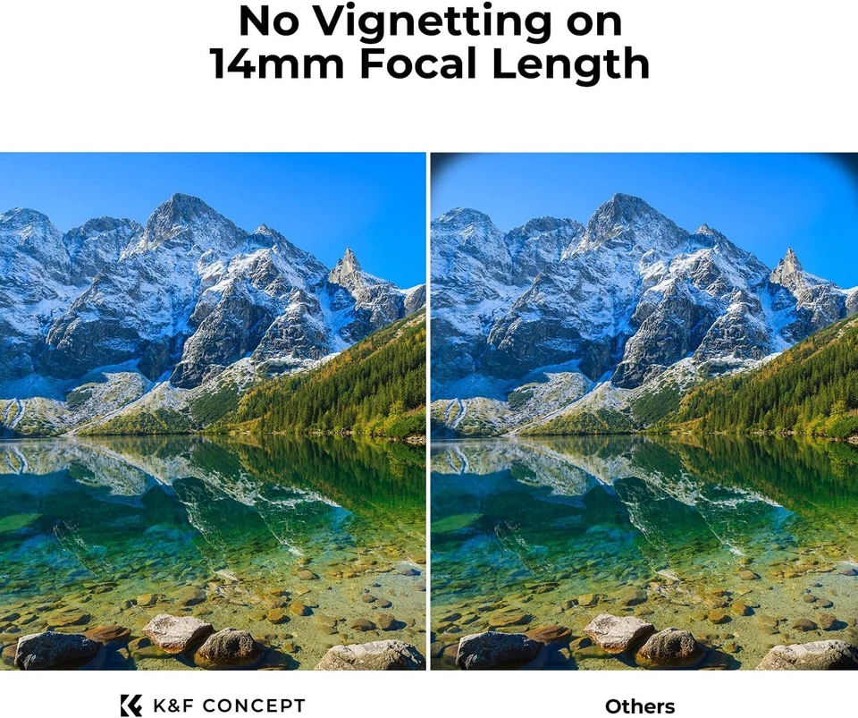 K&F Concept 49/52/55/58/62/67/72/77mm CPL Circular Polarizing Filter Ultra-Thin - Image 2 of 4