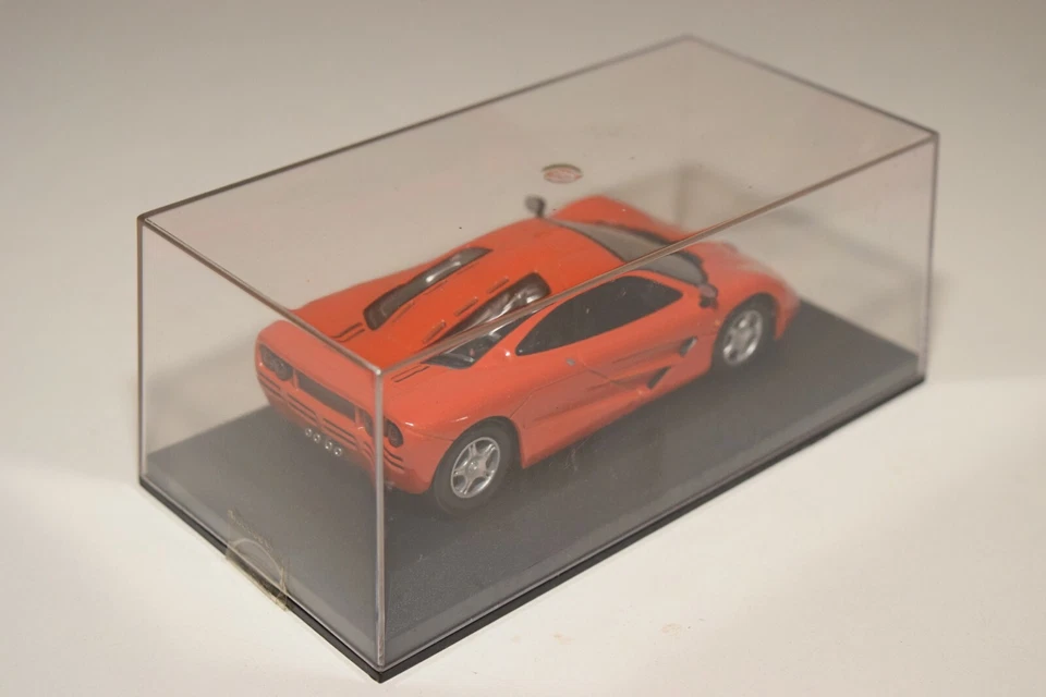 WW 1:43 ALTAYA IXO DEAGOSTINI MCLAREN F1 GTR ARANCIONE COME NUOVO - Immagine 3 di 4