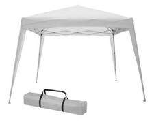Gazebo Pieghevole 3x2 2x2 Trasportabile con Borsa in Metallo e Tessuto Verdelook