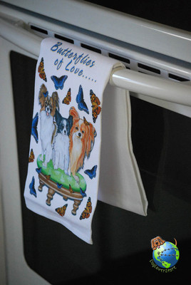 Papillon Kitchen Hand Towel