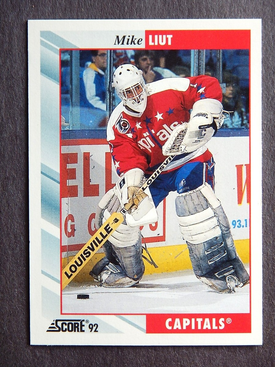 NHLカード Mike Liut #368 Score 1992 Hockey Card (Washington Capitals