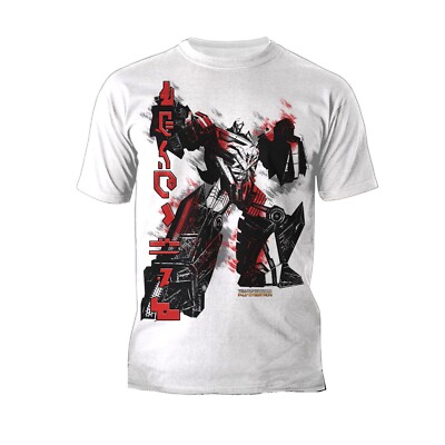 Transformers Fall of Cybertron Megatron Rain Optimus Prime Official Herren T-Shirt