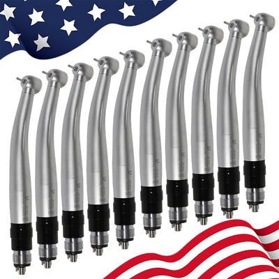 Dental High-Speed Turbine Handpiece - NSK Style, 4-Hole Swivel Quick Coupler