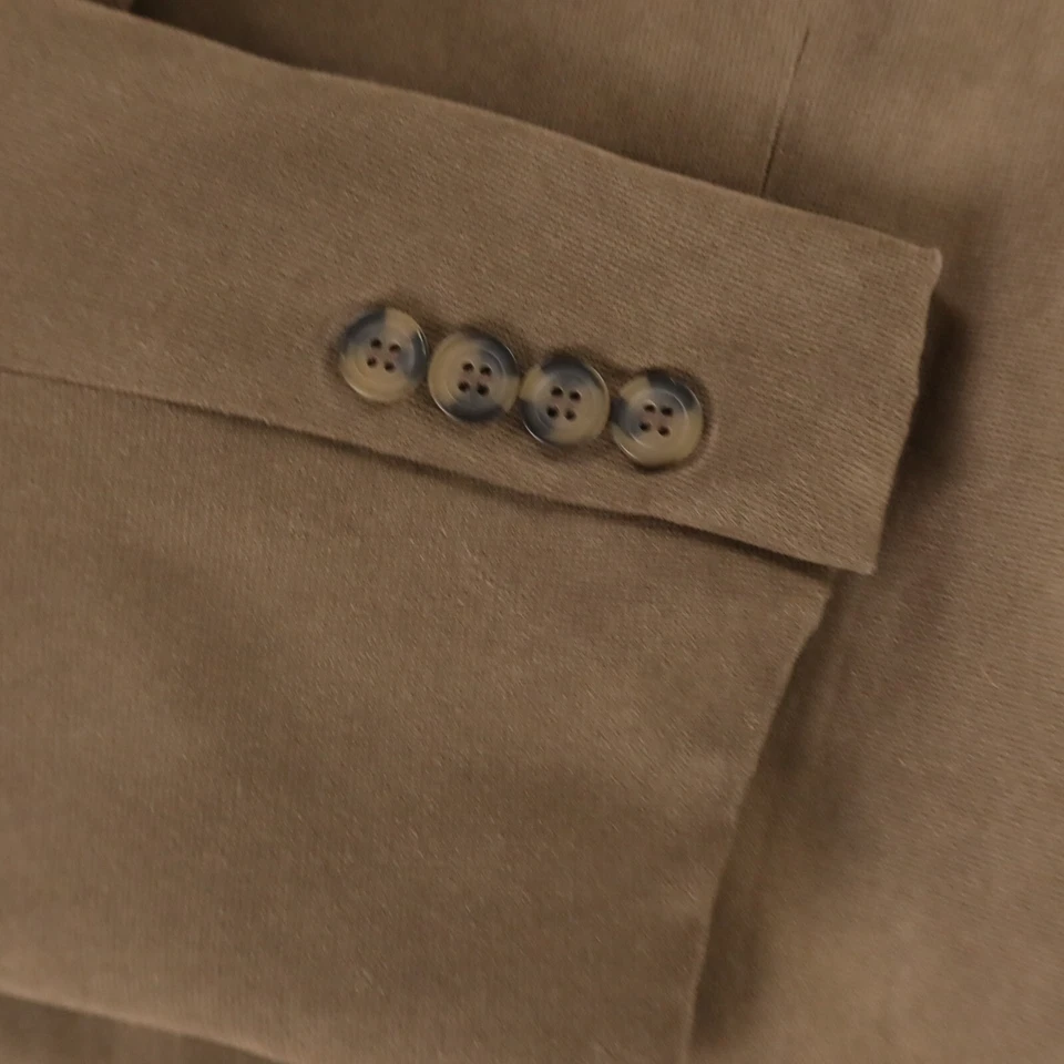 Chaqueta Andrew Fezza 2XL Marrón Beige Extremo Poliéster Blazer Abrigo Deportivo 52R Foto 4 de 4