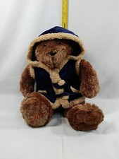 VINTAGE 2009 DAN DEE Collector's Choice Teddy Bear Plush Stuffed Animal w/ Coat