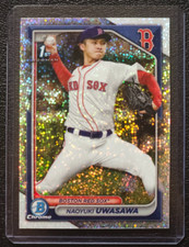 Naoyuki Uwasawa 2024 Bowman Chrome BCP-171 Prospect 1st Bowman Speckle Refractor