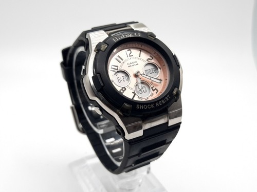 Casio BABY-G BGA-110 (5001) World Time Black 39mm Ladies' watch - New  Battery | eBay
