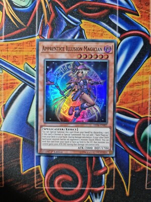 Yugioh Lehrling Illusionsmagier LED6-DE007 1. Auflage Super Rare