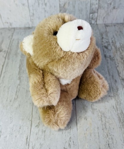 Oso de peluche de colección Gund Snuffles marrón claro 7 pulgadas juguete de peluche suave de dos tonos