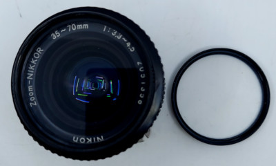 Nikon Zoom-Nikkor 35-70MM 1:3.3-4.5 Camera Lens | eBay