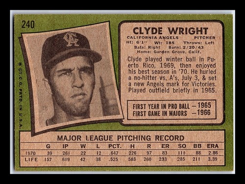 1971 Topps Baseball Cards 1-263 - You Pick - aaalvins - Picture 171 of 193