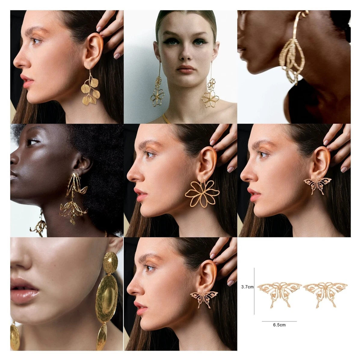 Extra long dangle earrings deals