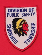 LIMA OHIO POLICE PATCH SHAWNEE TOWNSHIP ALLEN COUNTY PUBLIC SAFETY 