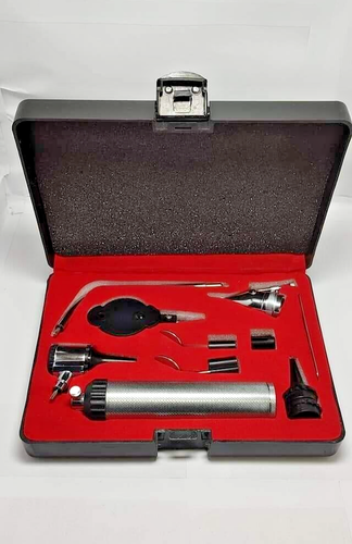 ENT Ophthalmoscope & Otoscope Diagnostic Set, Ear,Nose & Throat Set With Case - Picture 2 of 3