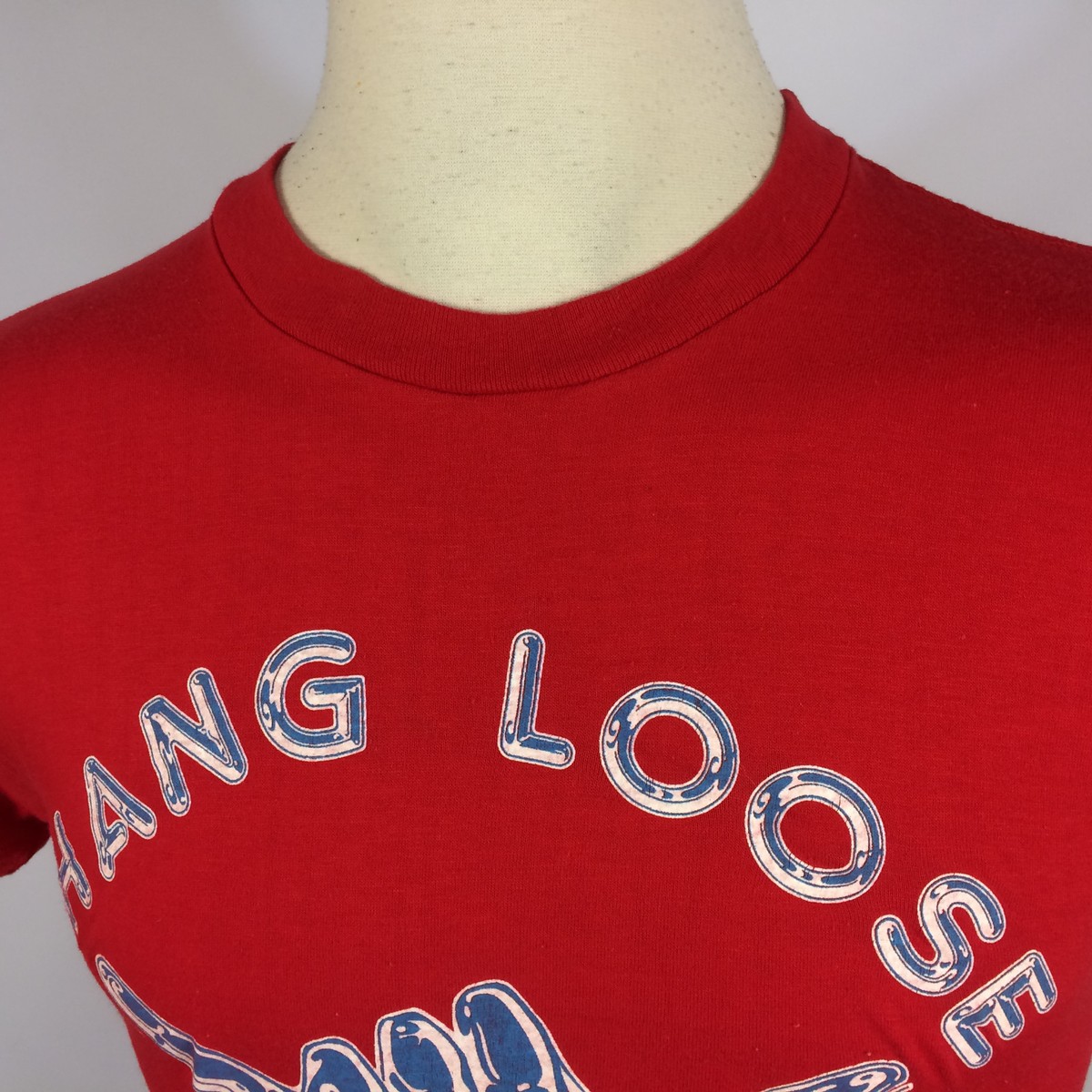 Rare Vintage 70s 80s Hang Loose Hawaii Surf Culture Shaka Skate