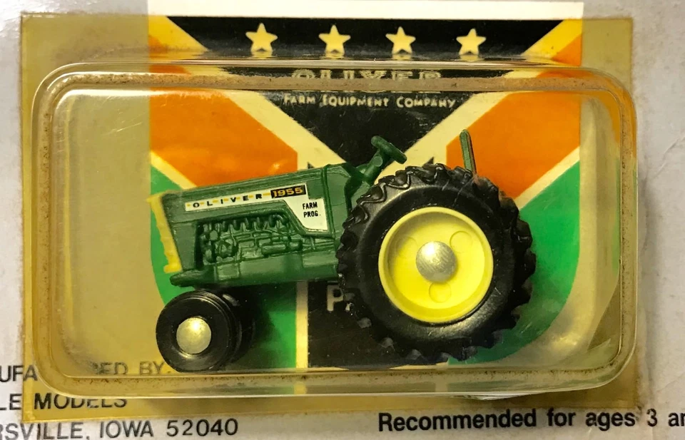 Oliver 1955 Scale Models Tractor - 1990 Farm Progress Show Amana, IOWA - New - Image 2 of 4