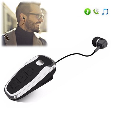 Bluetooth Headset Wireless Earphone Hands-free Call for iOS Android Cell Phones