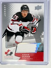 2020-21 UD Team Canada Juniors - Jersey #41 - U-20  - Aidan Dudas
