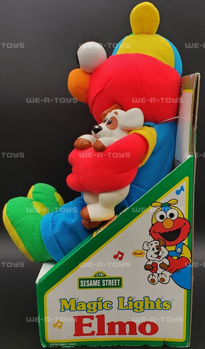 Sesame Street Magic Lights Elmo Musical Plush Toy 1997 Sesame Street Magic Lights Elmo Musical Plush Toy 1997