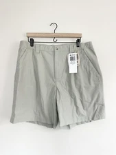 Columbia Sportswear Atsa Walking Short Mens Size 38 Fossil Pockets Cotton