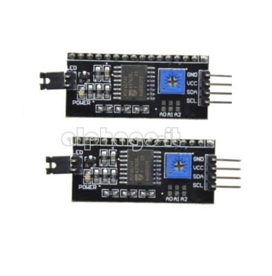 2/5/10 Stück I2C Iic SP I TWI Serielle Schnittstelle Board Modul 1602LCD für Arduino FT