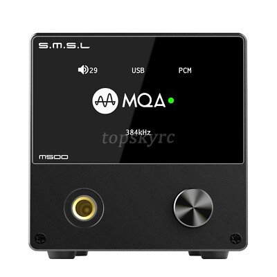 SMSL M500 Headphone Amplifier DSD DAC Decoder Amp For MQA