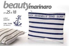 Beauty Case Pochette Borsello DONNA UOMO Trucchi Viaggio Pieghevole MARE 25*18cm