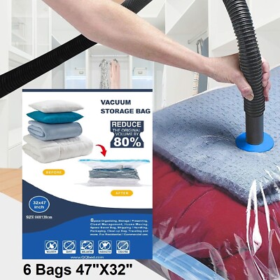 Blanket Storage Pack Jumbo Extra Large Vacuum Space Saver