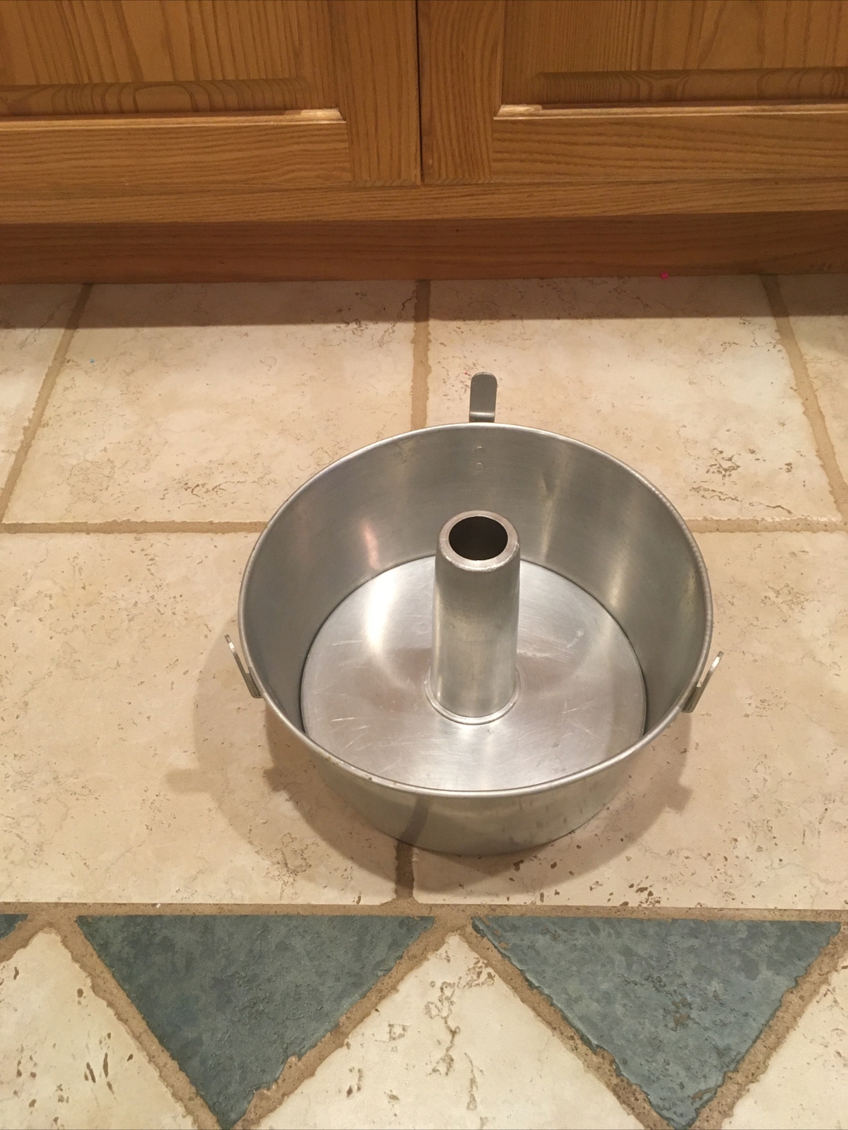 VINTAGE ANGEL CAKE FOOD BUNDT PAN COMET ALUMINUM 10 INCH eBay