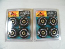  2 PKS SKATE ATTACK 72MM 85A REPLACEMENT WHEELS WITH ABEC 1 BEARINGS