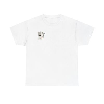 Hehe Cat Meme Unisex Tee, Cute Graphic T-Shirt