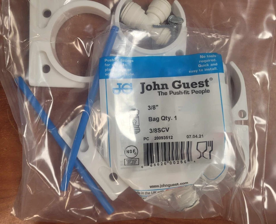 Watts 105377 Alkaline Replacement Water Filter w- 1/4" Quick Connects NEW! - Image 3 of 4