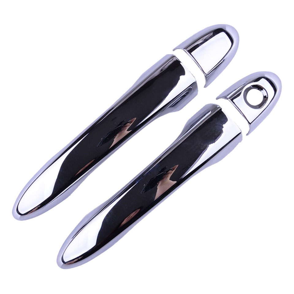 DTSGCX Türgriffabdeckung Glänzend Schwarz - Chrom Look Für Nissan Qashqai J10 (2007-2013)