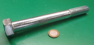 Cap Screw Bolt, PT, GRADE 2, Zinc 7/8''-9 x 7.00'' Length, 5 Pc