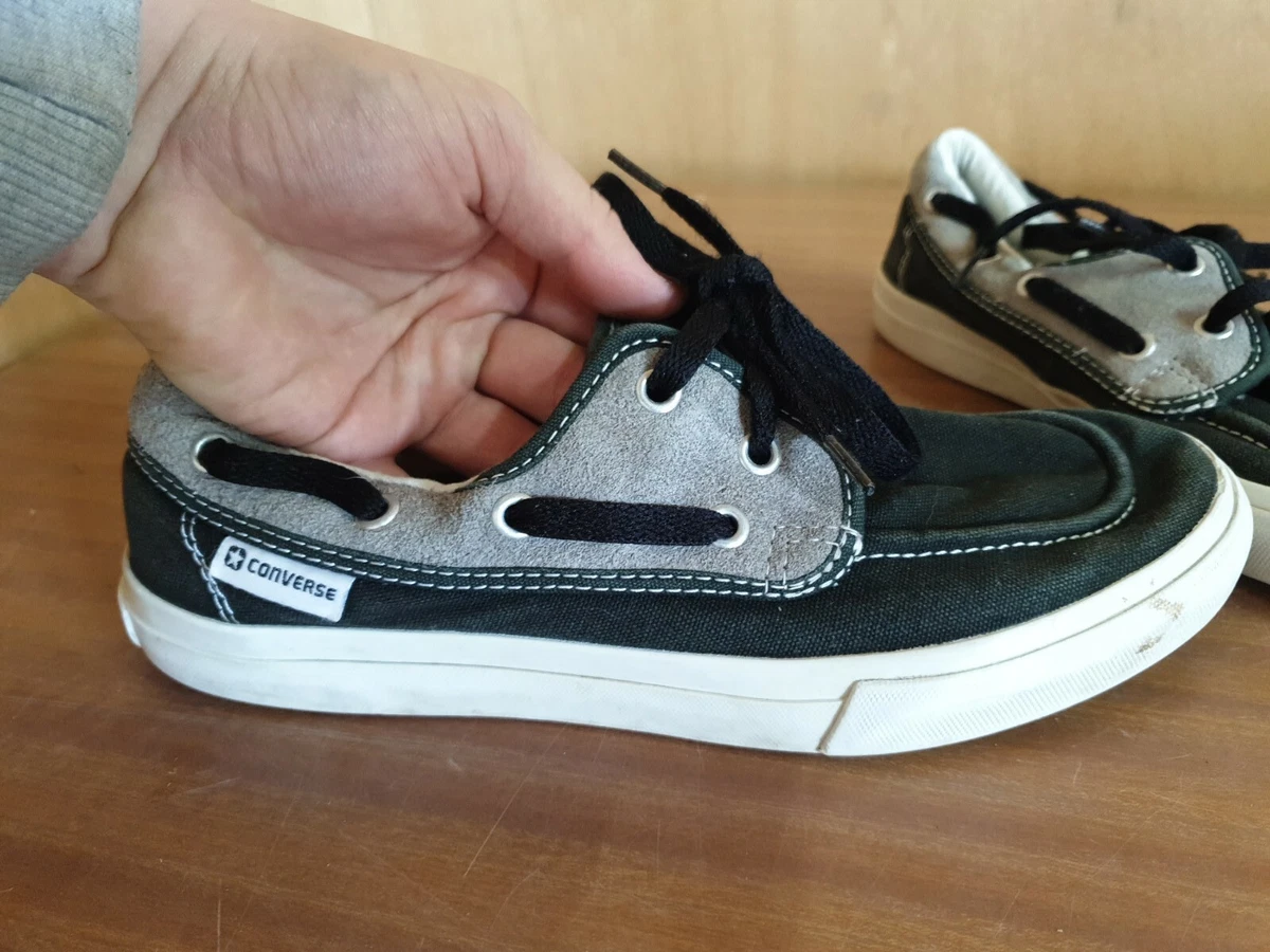 Converse slip on style with laces uk 7 unisex eBay