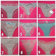 VICTORIA'S SECRET BRIDAL COLLECTION PANTIES PICK YOUR STYLE AND COLOR NWT