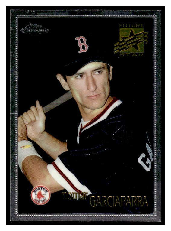 1996 Topps Chrome 73 Nomar Garciaparra Boston Red Sox