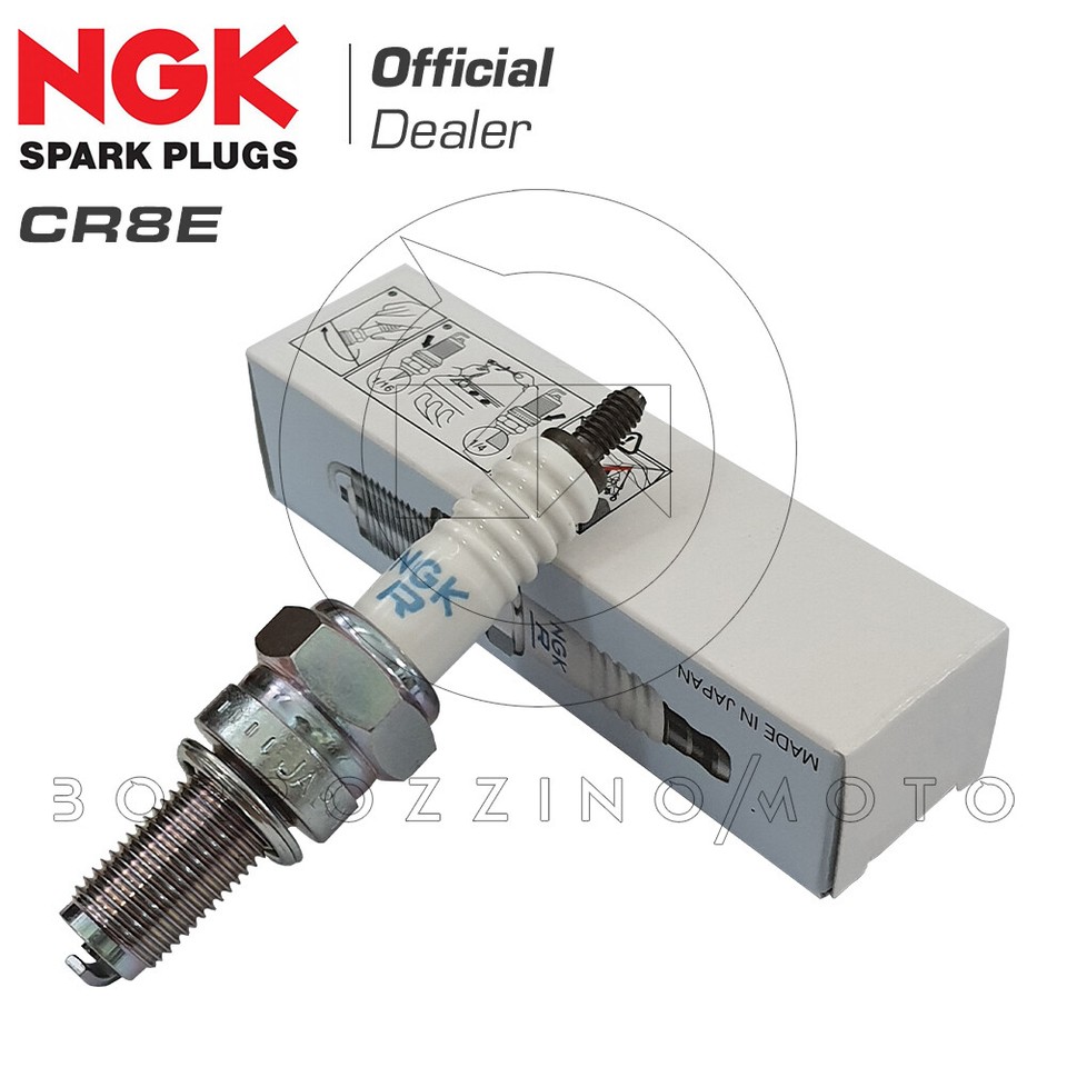 Bougie NGK CR8E - Compatible TGB Target 325 - Années 2012 à 2014 - Neuve Originale