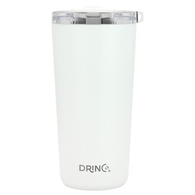 DRINCO 20 oz Stainless Steel Tumbler Insulated Coffee Cup Travel Mug With Straw