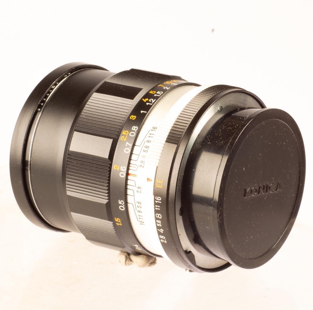 KONICA HEXANON AR AUTOMATIC f=35mm 1:2,8 MEDIUM WIDE ANGLE LENS