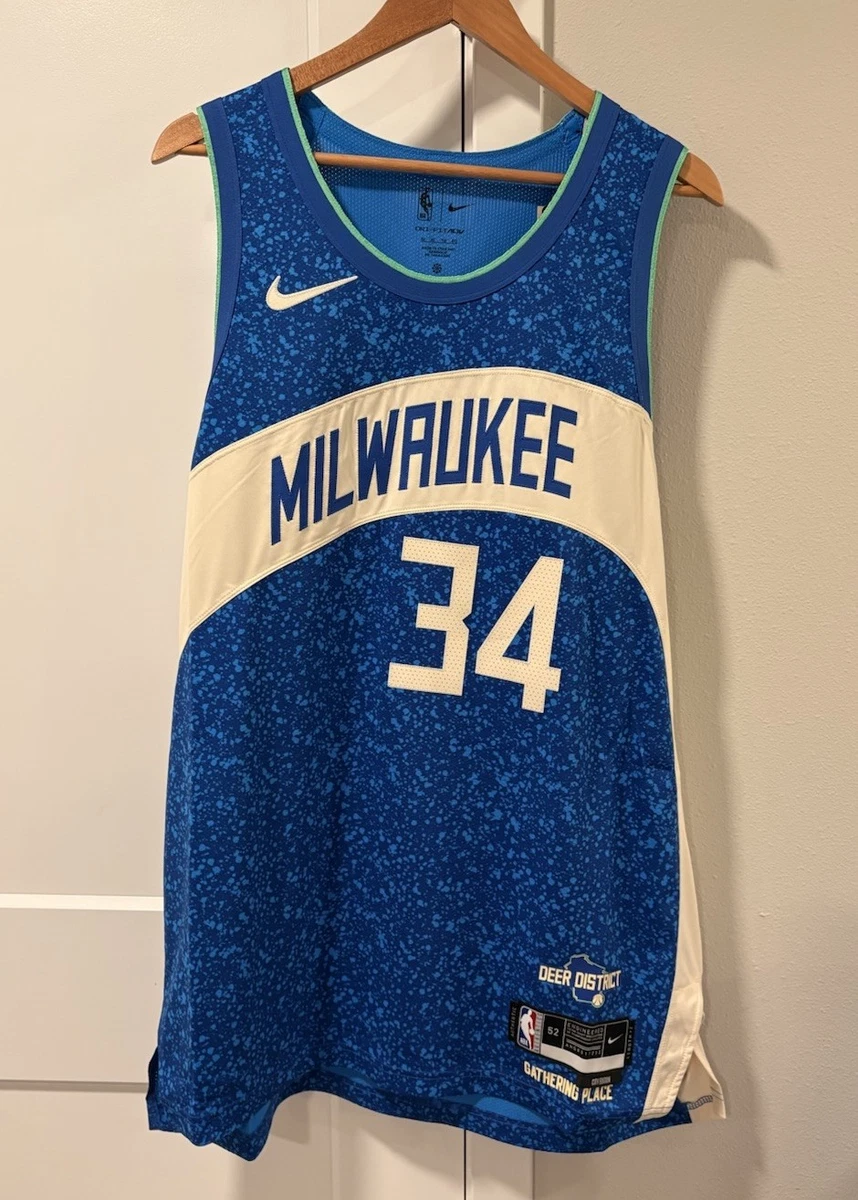 ヤニスアデトクンボAuthentic Jersey 40 Preços baixos em Giannis antetokounmpo Milwaukee Bucks NBA Camisas