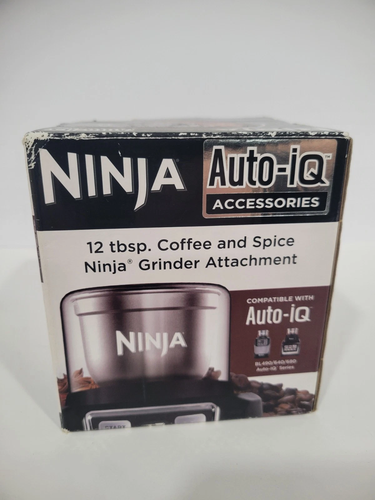 Ninja Auto IQ Coffee Spice Grinder 12 tbsp for BL682 BL640 BL641 BL642 BL490