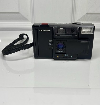 Olympus SuperTrip 35mm Film Camera Zuiko 35mm f/4 Lens Made in Japan Point Shoot