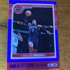 Dillon Brooks NBA Hoops Blue Parallel 2024-25 Panini Hoops Basketball