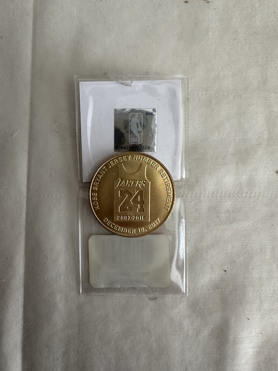 Buy Kobe Bryant Commemorative Medallion Coin NBA 2k 21 Damaged