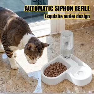 Pet Accessoires Dog Cat Water Bowl Distributeur automatique de boisson Doigts