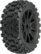 Racing Badlands MX M2 1/8 MTD Mach 10 Black Wheels F/R PRO906721 RC Tire