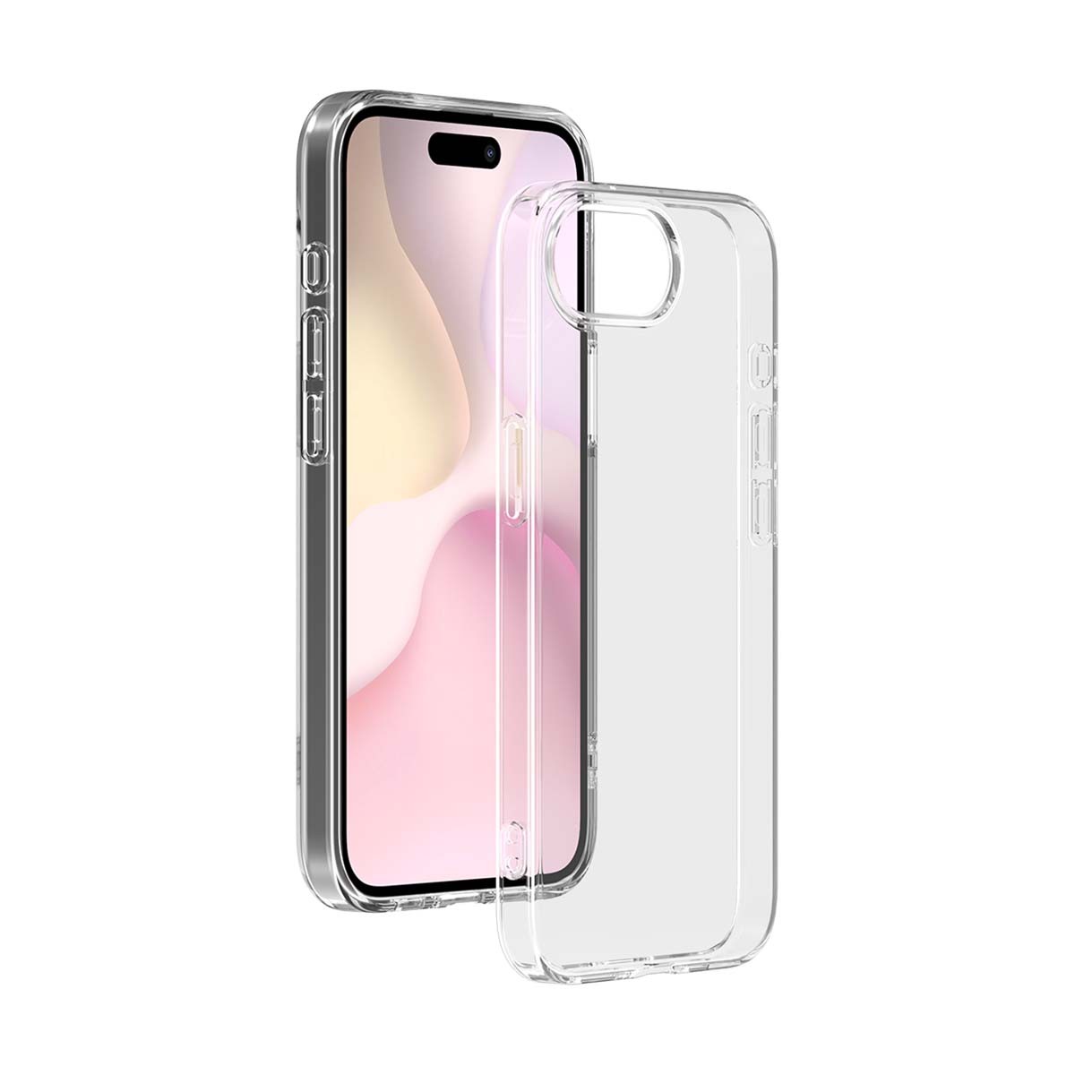 Coque souple anti-choc pour iPhone 16e BigBen au design fin pour le quotidien