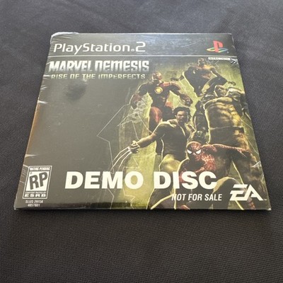 MARVEL NEMESIS RISE OF THE IMPERFECTS  DEMO PlayStation 2 PS2 SEALED NEU NTSC