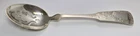 New ListingTowle 1690 ENGRAVED Sterling Sivler Pierced Serving Spoon - NO MONO 8 3/4" 66g